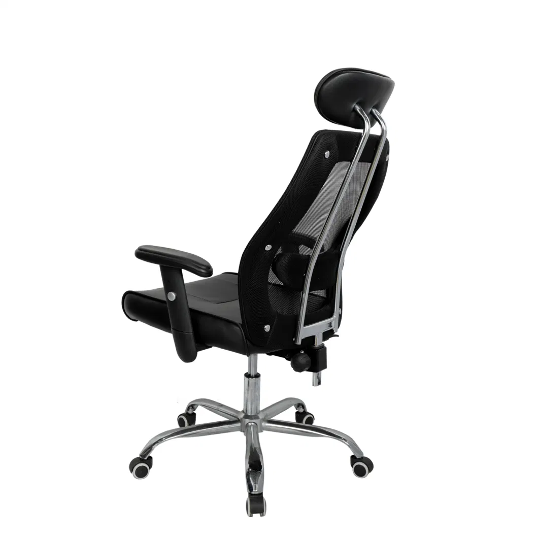 Wholesalefoshan Furniture Factory Ingrem Gaming Chair Leather Mesh Revolving Chairs