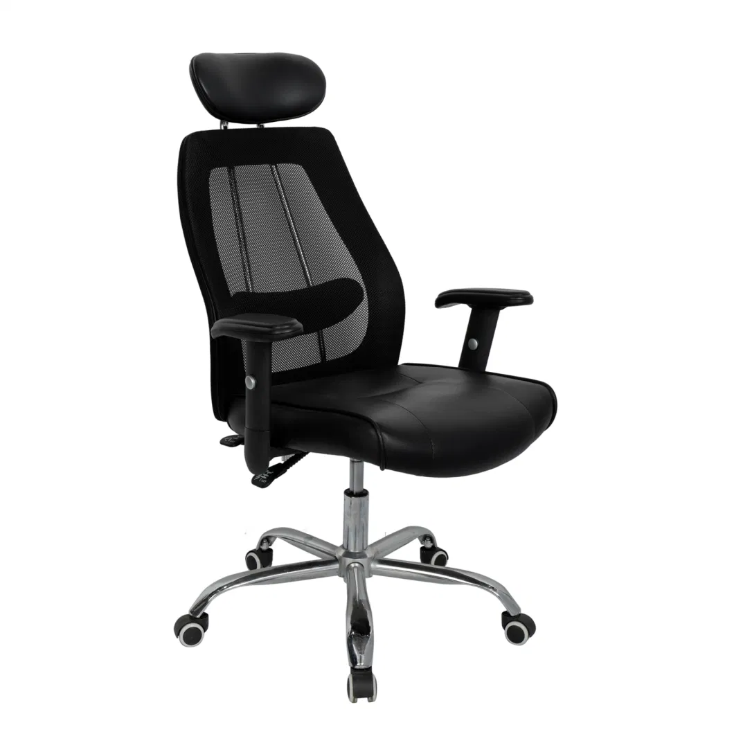 Wholesalefoshan Furniture Factory Ingrem Gaming Chair Leather Mesh Revolving Chairs