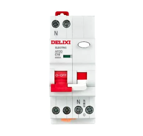 Delixi Afdd 6A 10A 16A Arc Fault Protection Circuit Breaker