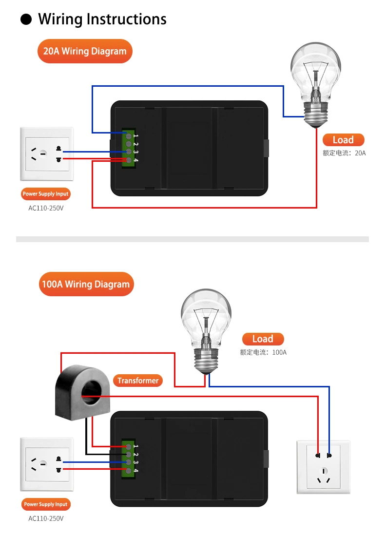 LCD Panel Monitor Power Energy Analog Voltmeter Ammeter Watt Current AMPS Volt Meter Digital AC Voltage Meters