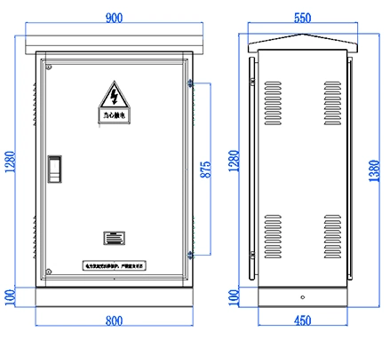 Low-Voltage Distribution Cabinet Cable Branch Box