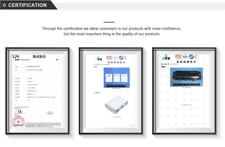 16 Core FTTH Optical Fiber Cable Distribution Box Fiber Termination Box
