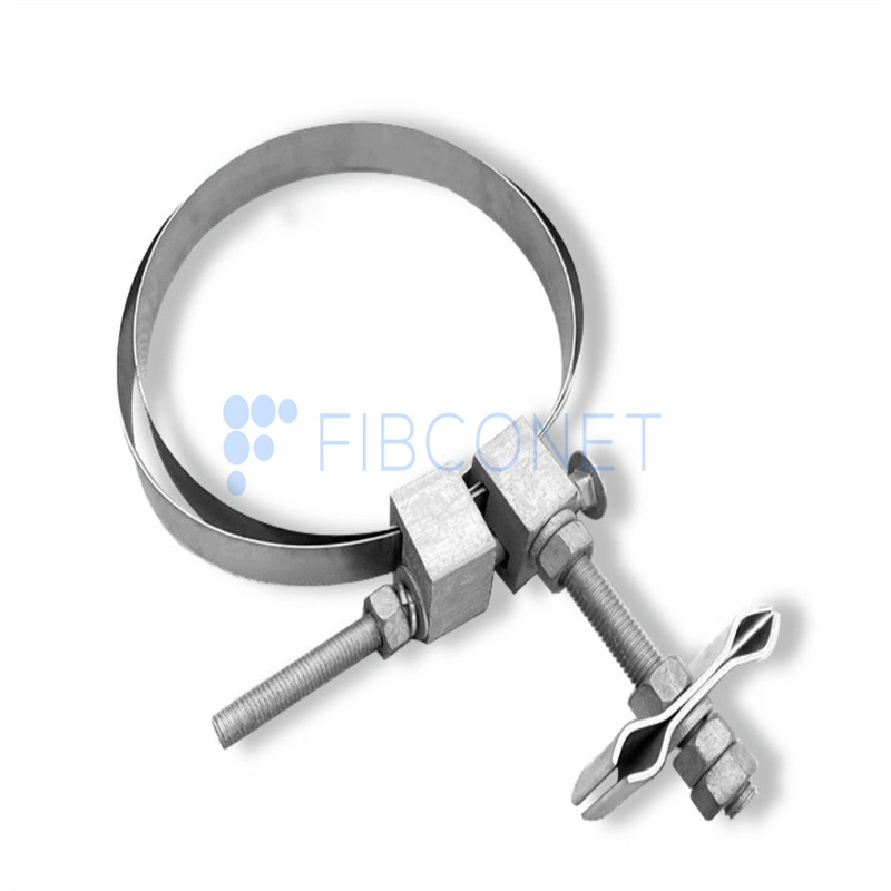 FTTH Anchoring Insulation Dead End Cable Clamp for Drop Cable