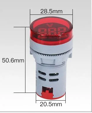 Factory Direct Supply Digital Display Voltmeter/Ammeter/Frequency Meter Indicator LED Highlight Signal Light with Current Transformer