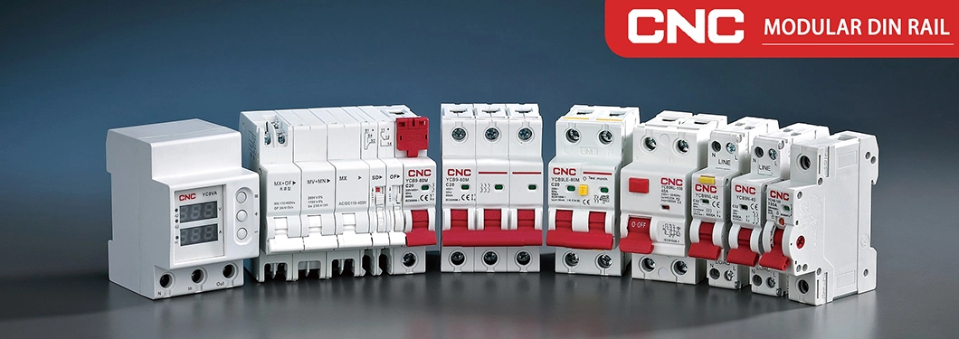 DIN Rail Low Voltage Circuit Breakers 16A Arc Fault Detection Devices