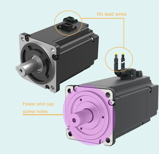 0.1kw - 7.5kw High Speed AC Servo Motor with IP67 Protection