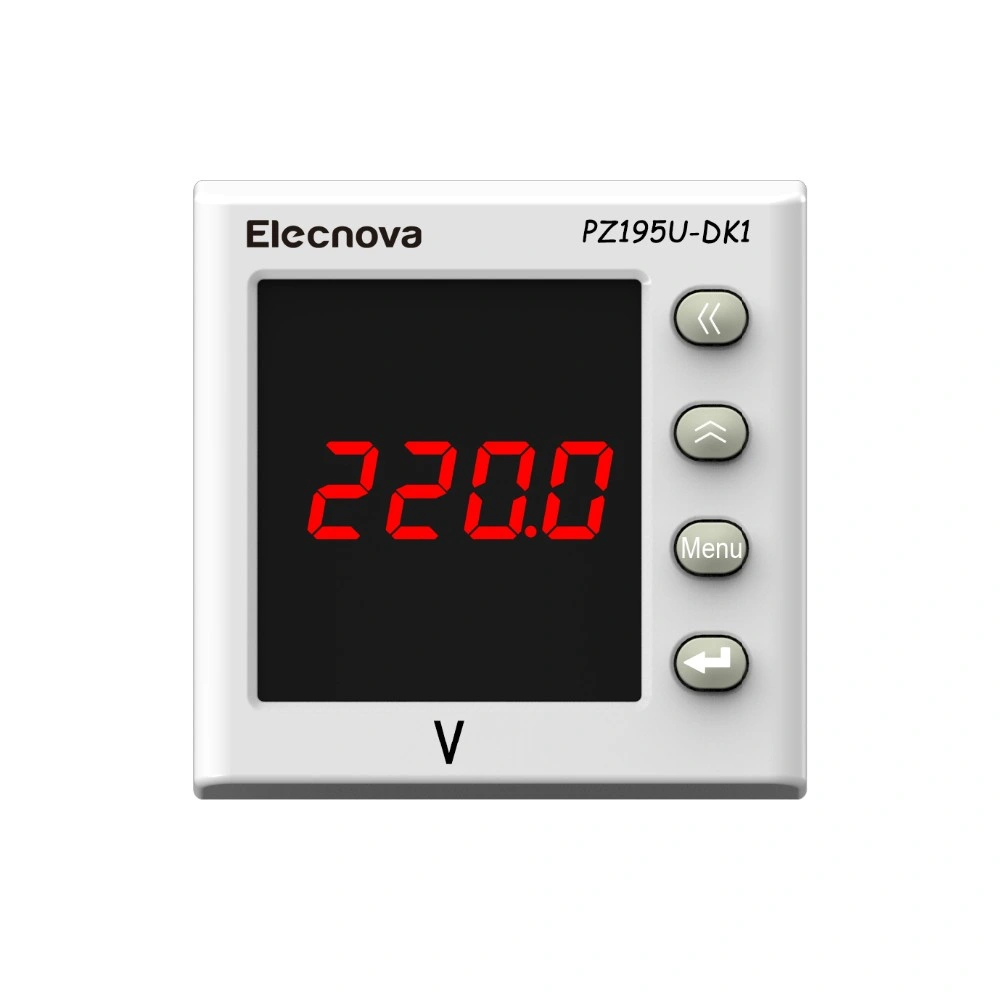 Pz195u-Dk1 LED Single Phase Mini Digital Panel High Precision Communication Voltmeter