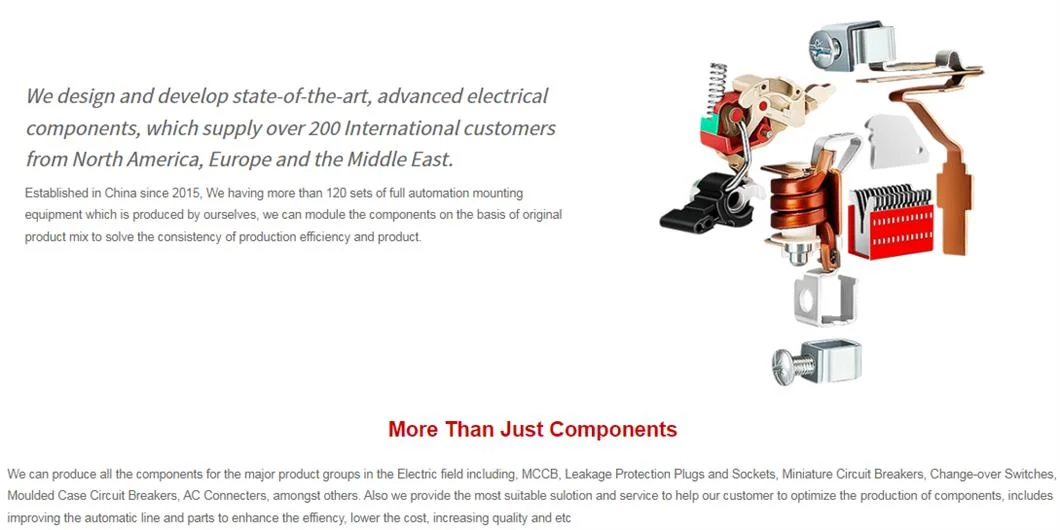 Arc Chute for MCCB (XM1N-125-3) Arc Chamber Moulded Case Electrical Circuit Breaker