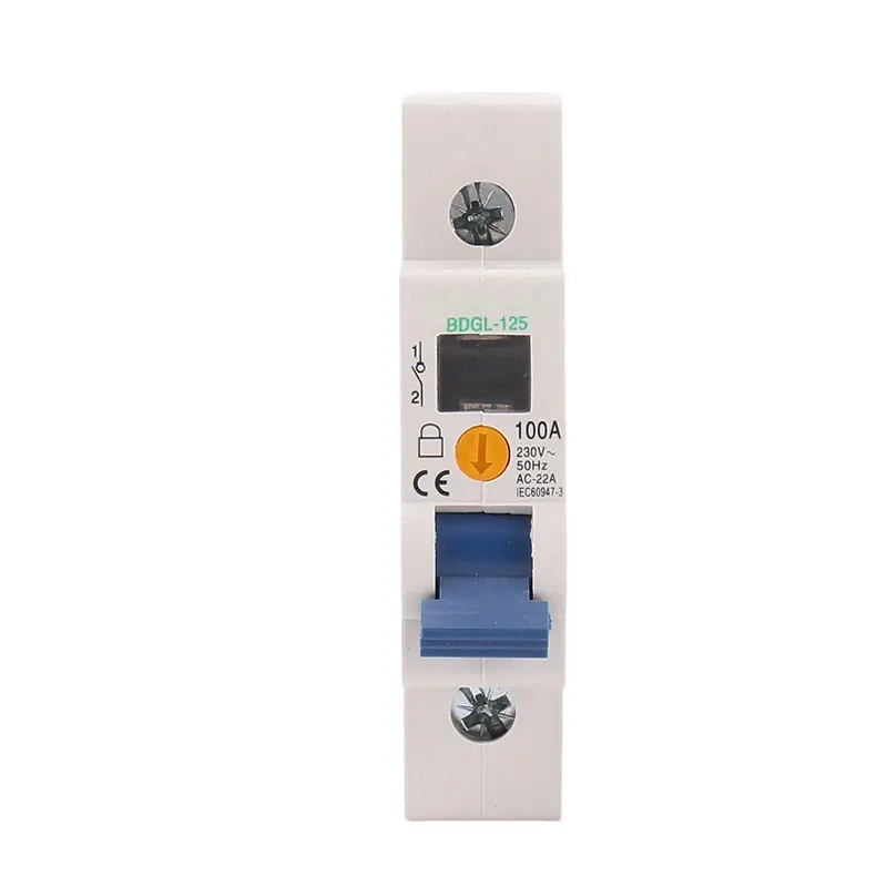 Bdgl-125 100A 100 AMP MCB Isolator Switch Miniature Circuit Breakers