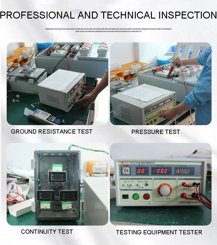 Mobile Waterproof Power Supply Repair Box 380V Distribution Socket Box