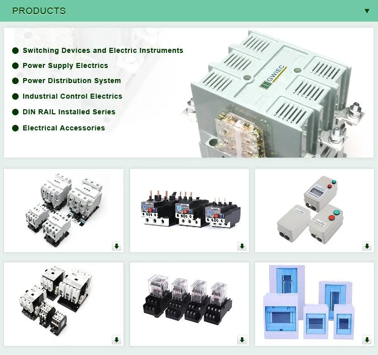 Factory Price 4p 30mA Gwiec Overload Protection Single Pole MCCB Breaker Protector ELCB Dz47le