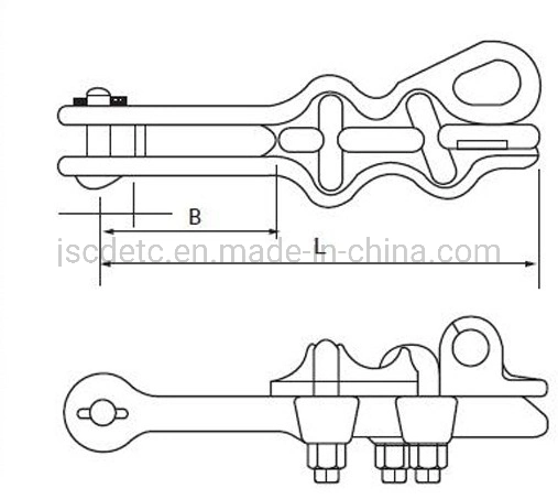 High Quality Bolted Type Strain Clamp