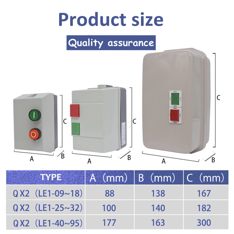 Factory Price 380V 22kw Three Phase Magnetic Motor Dol Starter