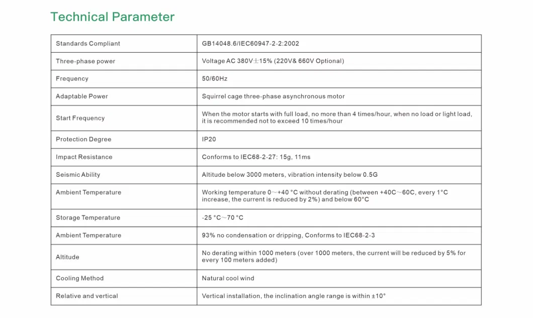 Discount Price Three Phase Motor Soft Starter SSD60 for Water Pumps