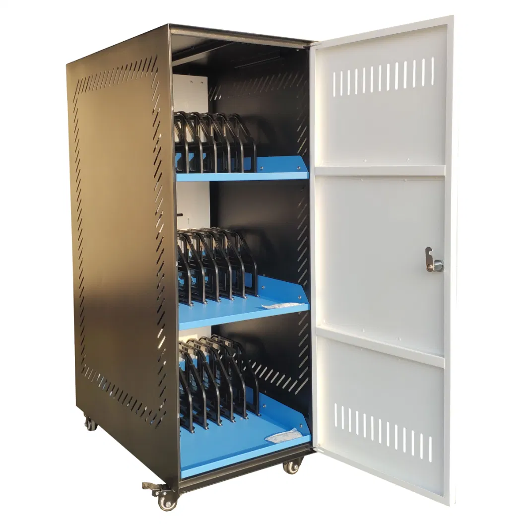 24 Devices Chrome Book Charging Cart for School