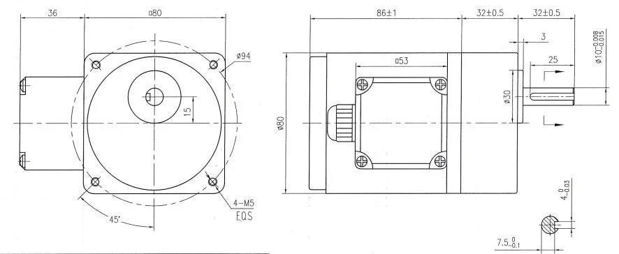 Industrial Protection Type Gpg Motor, Vtv Mini Single Phase Gear Motor