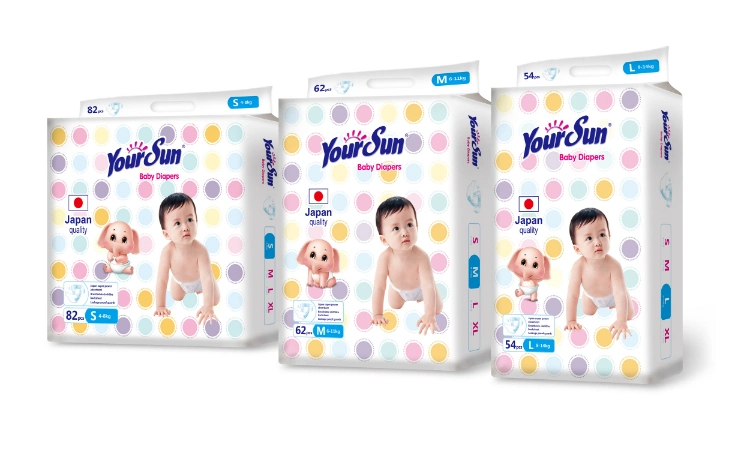 Super Quality Ultra Absorbent Yokosun Disposable Japan Yoursun Baby Diapers