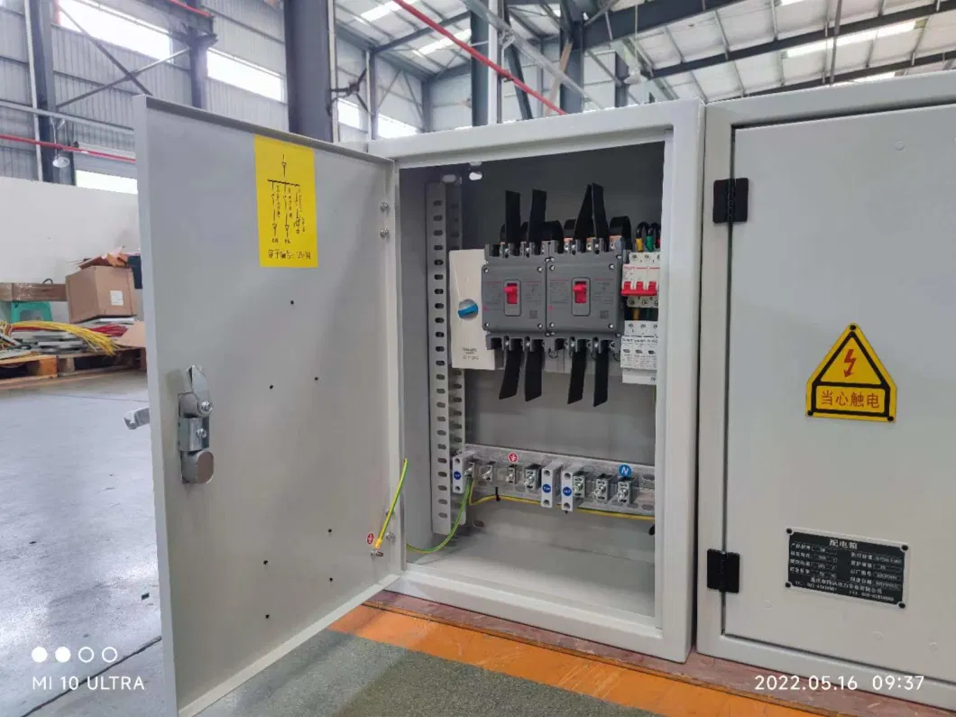 Fully Enclosed Busbar Distribution Box Air Insulated Power Distribution Switchgear Metal Rainproof Power Supply Distribution Cabinet Outside Switchgear Enclosur