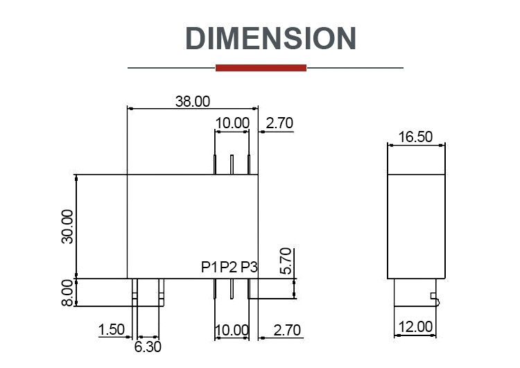 Intelligent Electric Meter Latching Relay Thermal Switch