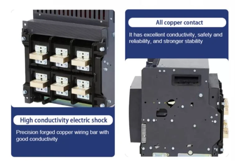 400-1600-3p/4p Low Voltage Electrical Intelligent Universal Air Circuit Breaker Acb