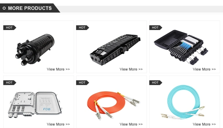 16 Core FTTH Optical Fiber Cable Distribution Box Fiber Termination Box