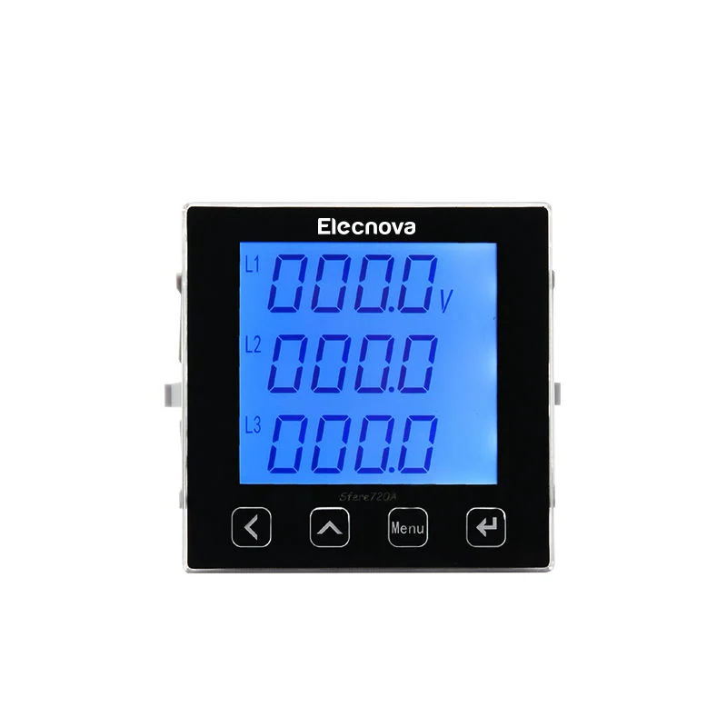 Elecnoca LCD Digital Low Voltage Multi-Function Three Phase Power Meter RS485 Modbus