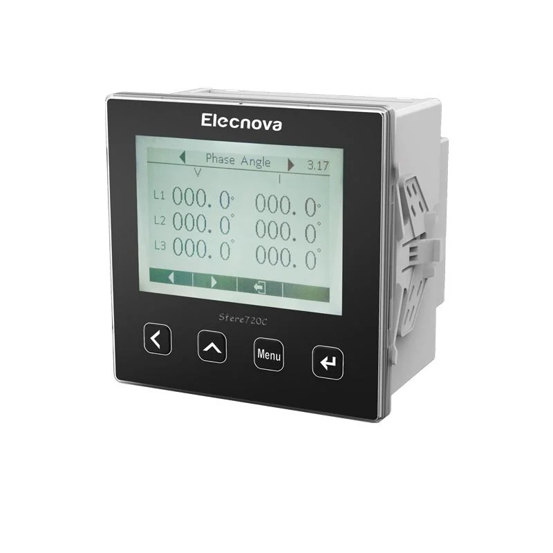 Elecnoca LCD Digital Low Voltage Multi-Function Three Phase Power Meter RS485 Modbus