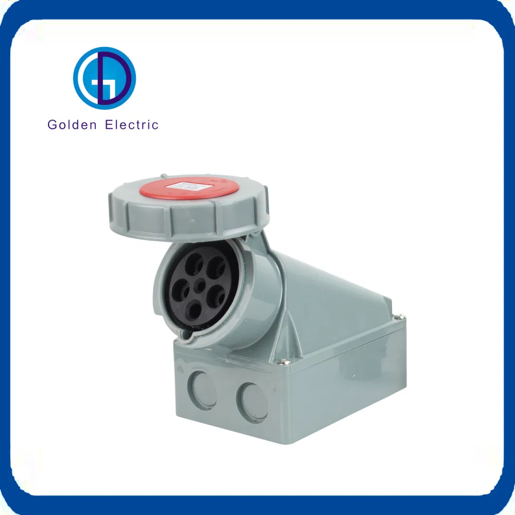 4 Pin IP66 Waterproof Combination Industrial Isolating Socket Switch Au Standard 56CV432 500V 10A 20A 32A 40A 50A