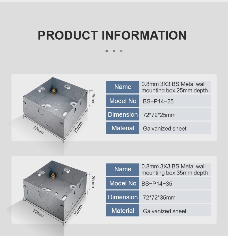 Artdna Electrical Panel Box Push Button Switches Box