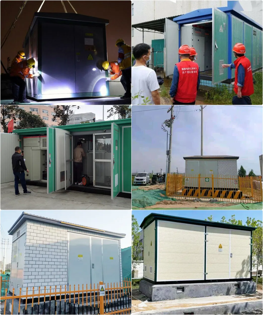 Ybw-12 11kv 15kv 33kv 400-2500kVA Outdoor European Prefabricated Substation Compact Substation