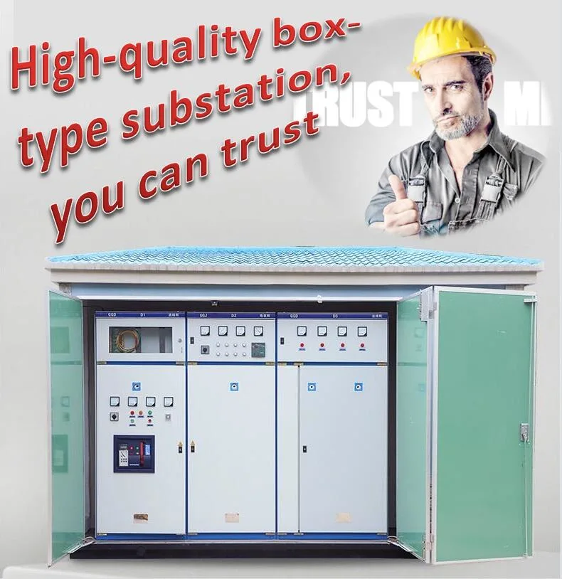 Ybw-12 11kv 15kv 33kv 400-2500kVA Outdoor European Prefabricated Substation Compact Substation