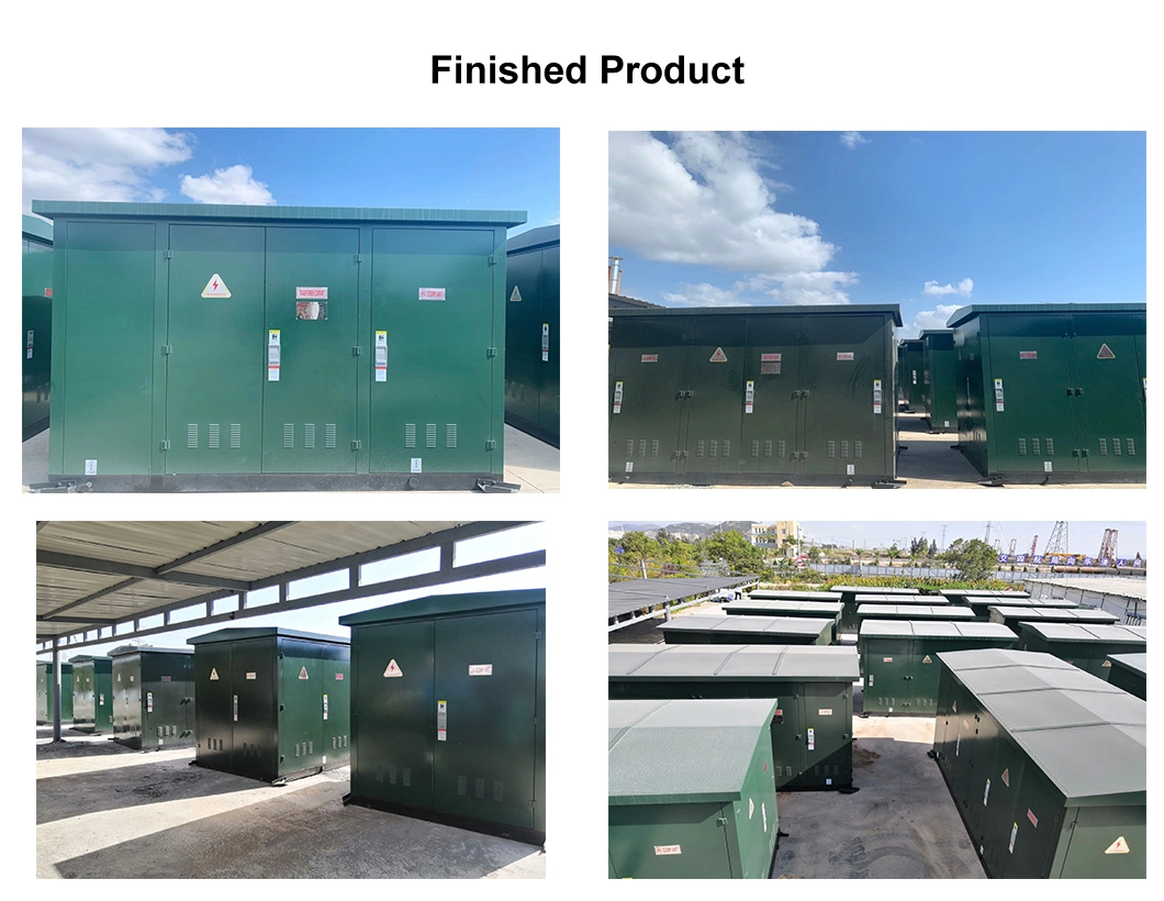 33kv 1250kVA Prefabricated Compact Transformer Substation (kiosk)