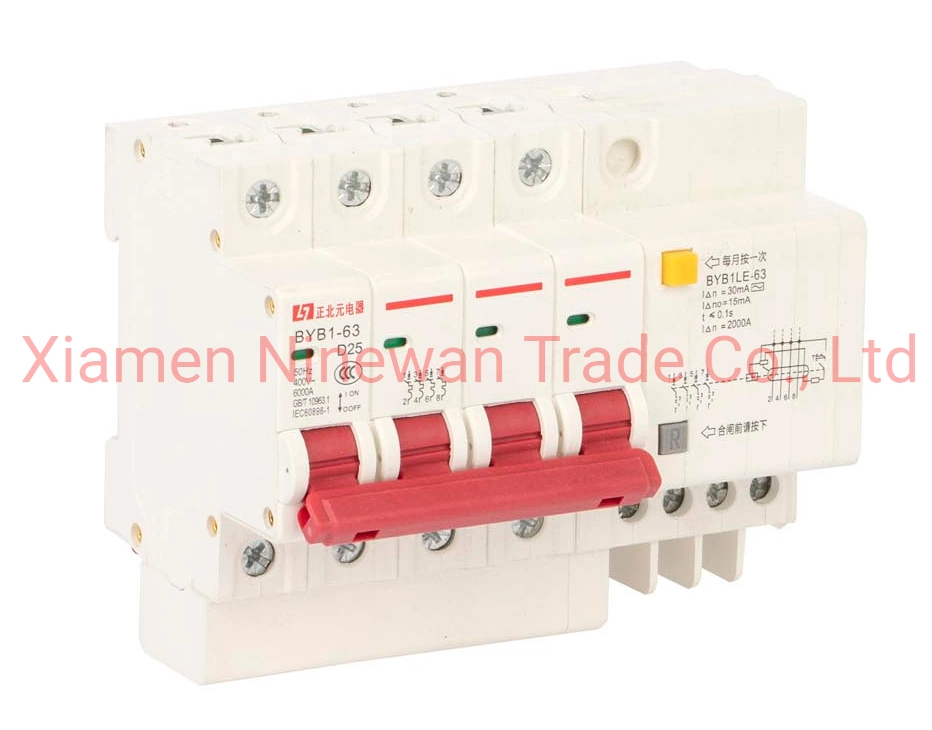 63A AC Type 4poles Residual Current Circuit Breaker, RCCB, ELCB