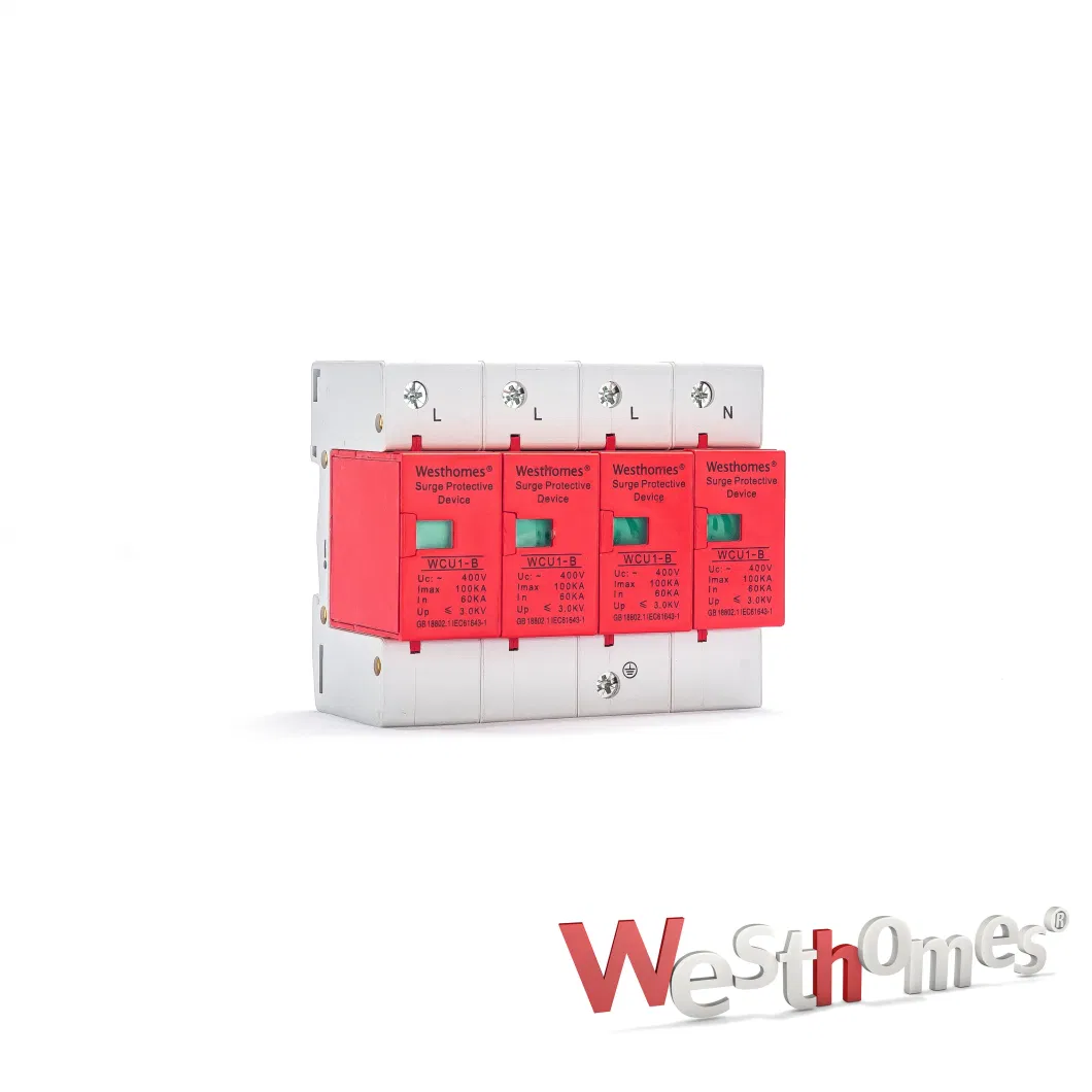 High Quality Surge Protection Device 50/60Hz 230V/400V Anti-Lightning Induction SPD