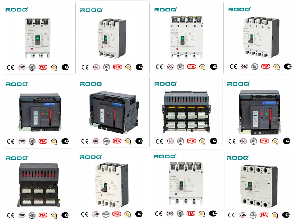 100A to 1600A Molded Case Circuit Breaker 3pole 4pole Load Compact Switch