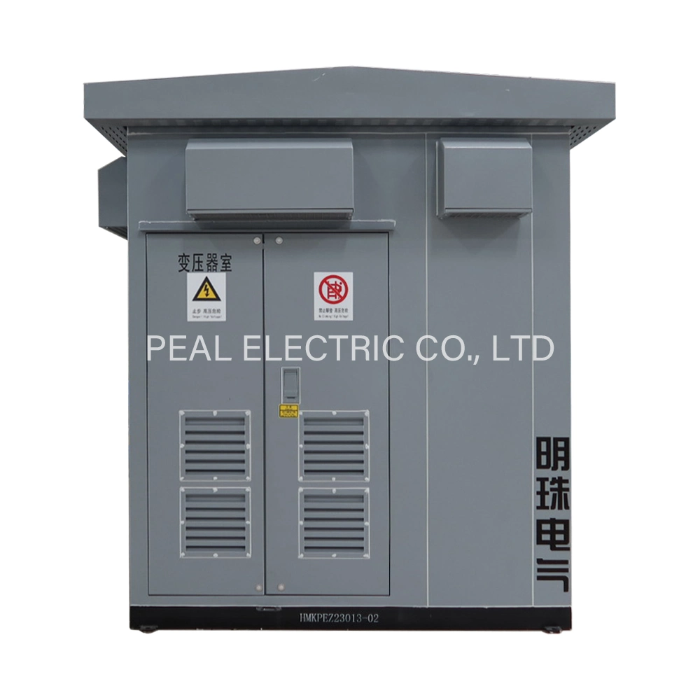 Three Phase 11kV 33kV Compact Transformer Prefabricated Substation for Photovoltaic Power System