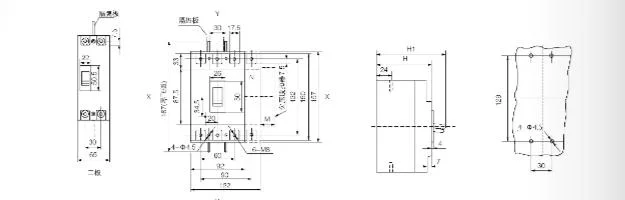 M3 MCCB High Breaking Capacity Molded Case Circuit Breaker