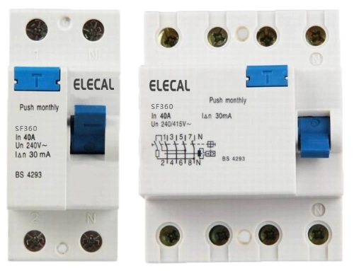 RCCB ELCB F360 RCD RCCB F360 Residual Current