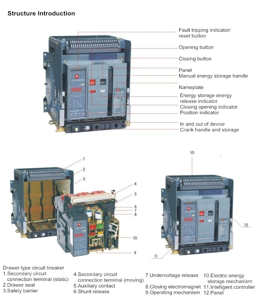 Acb Intelligent Conventional Circuit Breaker