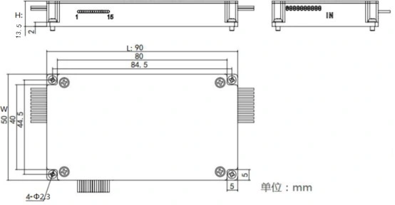 Silicon-Based High-Speed Ns Optical Switch Device 2X2 OS