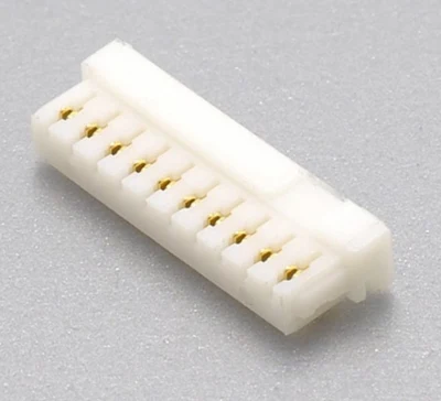  Connettore femmina con spostamento di isolamento filo-scheda con passo da 0,8 mm sur e. Connettore header schermato per stampante 3D