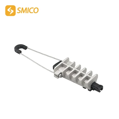  Smico prodotti Electric ABC, ADSS Accessori per cavi morsetto terminale morto a cuneo/morsetto di ancoraggio/morsetto a tensione/morsetto a sospensione/morsetto a trazione