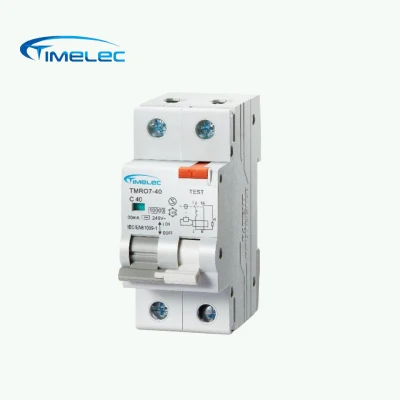  TypeAC 10kA 1P+N C40 TMRO7-40 rcd e mcb elettromagnetico RCBO