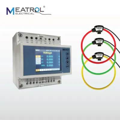  Analisi della qualità di potenza misuratore di energia Me631 misurazione armonica della tensione di corrente Contatore di energia