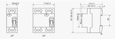  Disgiuntori di protezione di linea AOASIS Aolr-63 4p di tipo B dispositivo di corrente residua Produttore RCD