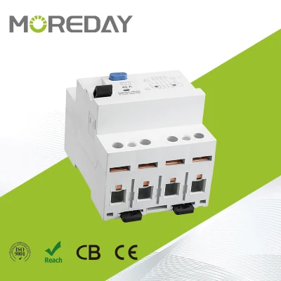 RCCB AC/a/B tipo B RCD 2p 4p 63A 30 100 Interruttore automatico intelligente a corrente residua da 300 ma 6 ka PV EV Solar Batterie di sistema UPS