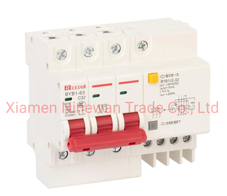 63A AC Type 4poles Residual Current Circuit Breaker, RCCB, ELCB