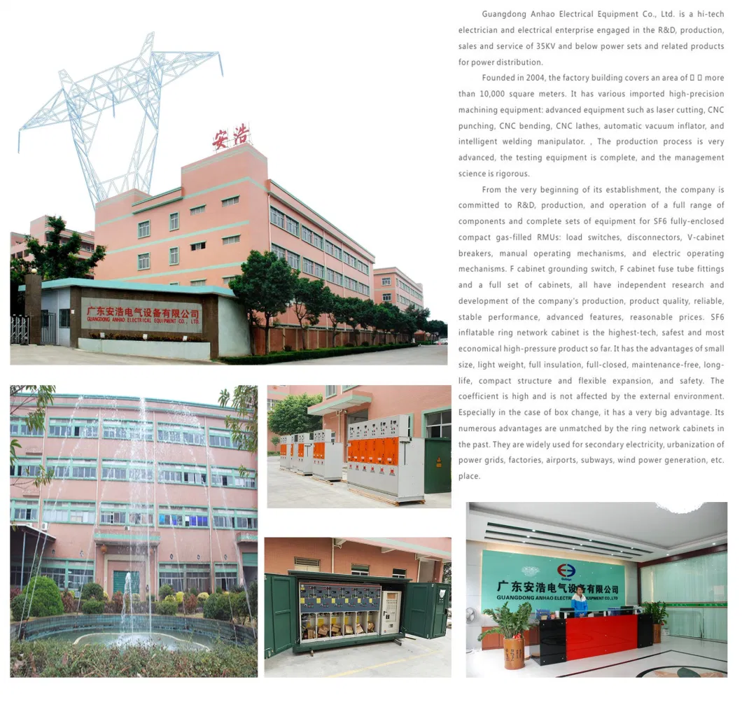 European Prefabricated Substation Ybm-12/0.4 for Power Distribution