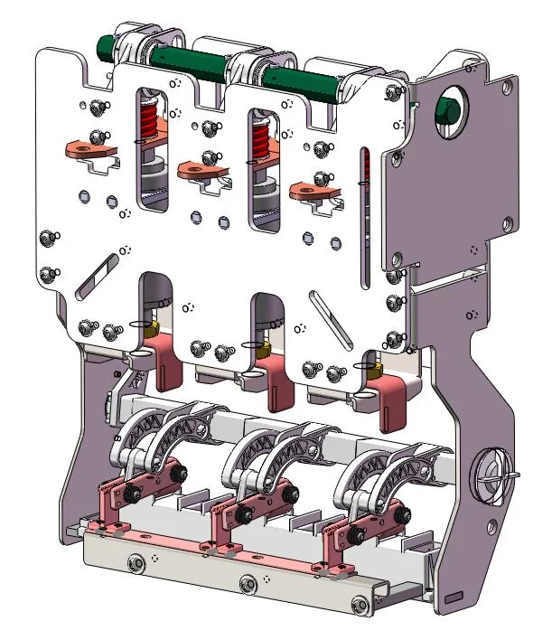 Sf6 Full Metal Closed Ring Main Unit Circuit Break+Isolator Switch Two Positions