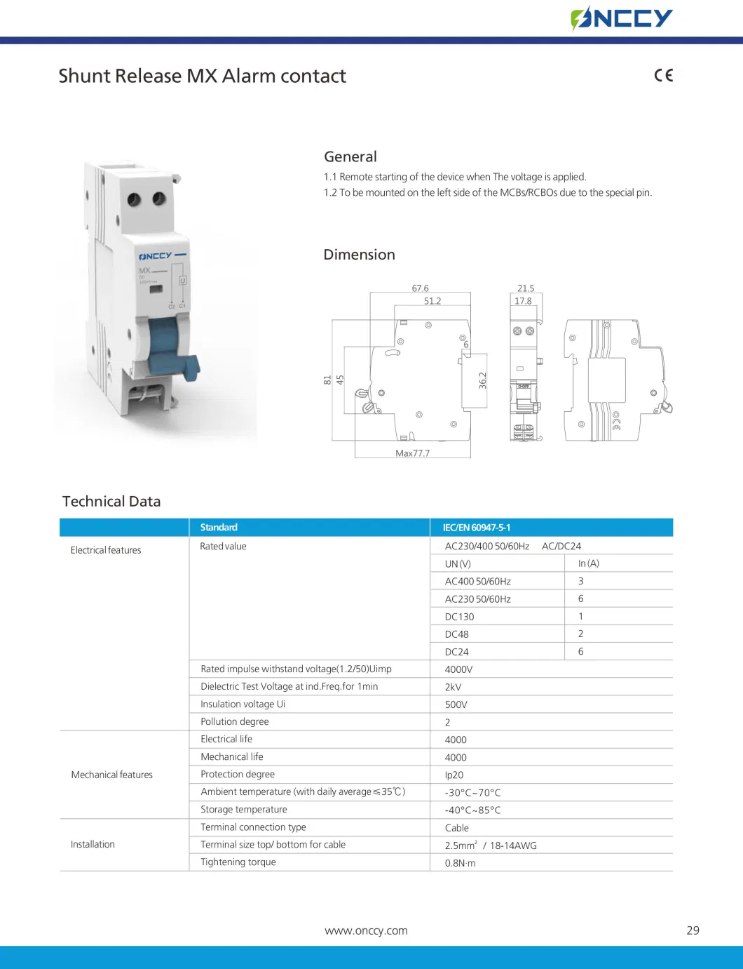 690V 20-40A Disconnector Switch 4p AC Isolator Switch